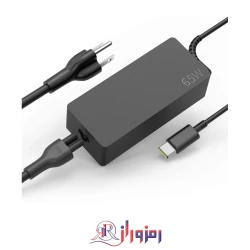 شارژر لپتاب 65 وات USB-C برند ayneff
